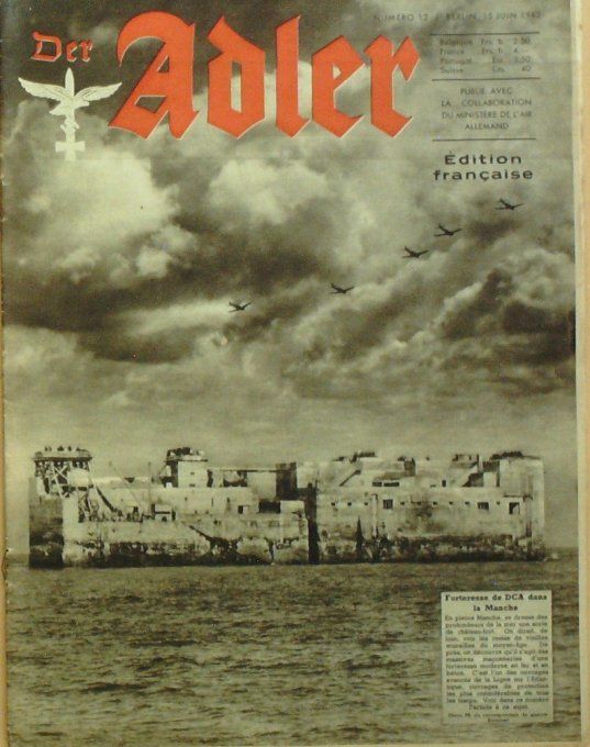 Revue Der Adler Ww2 1943 # 12 