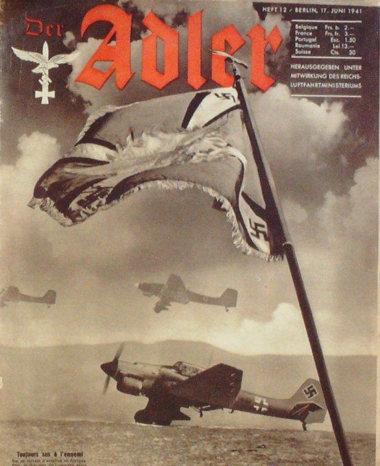 Revue Der Adler Ww2 1941 # 19 