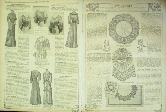 Journal Mode illustrée 1910 # 12 Costume tailleur