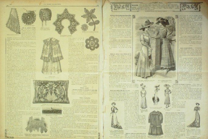 Journal Mode illustrée 1910 # 12 Costume tailleur