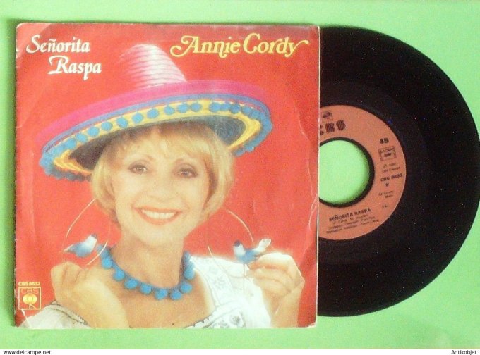 Cordy Annie 45T SP Senorita Raspa 1980