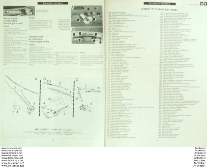 Revue Technique Automobile Peugeot 306 Hdi étude #635