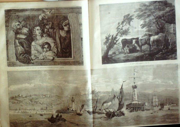 L'Univers illustré 1861 # 169 Chine Pékin Boulogne-mer Lord John Russell ïles Viti 