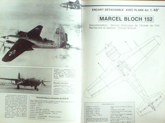 Histoire & Maquettisme 1989 # 16 Tank Dukw ET Cromwell Mark IV Krupp L2 H43 Martin B-26 Marauder