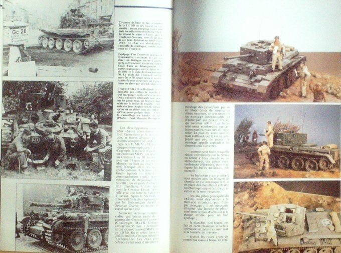 Histoire & Maquettisme 1989 # 16 Tank Dukw ET Cromwell Mark IV Krupp L2 H43 Martin B-26 Marauder