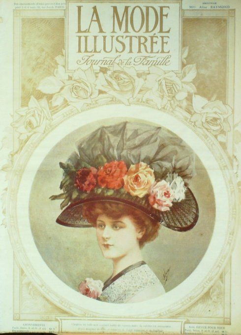 Journal Mode illustrée 1910 # 16 Chapeaux & blouses