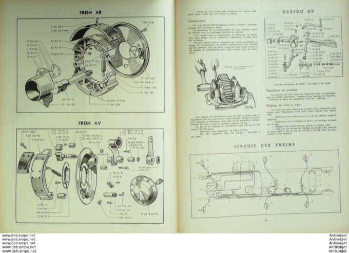 Revue Technique Automobile Mack 10T Berliet Mder 32#1948