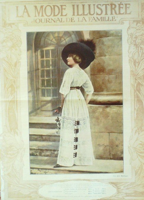 Journal Mode illustrée 1911 # 17 Layettes & costumes