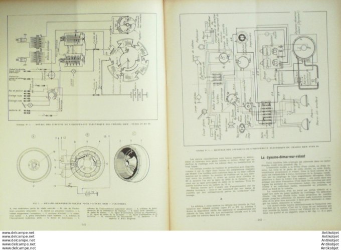 Revue Technique Automobile Chevrolet Delahaye Panhard Dyna Rochester Autopulse 52#1950