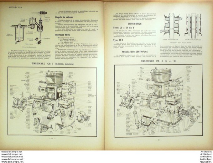 Revue Technique Automobile Bernardet Violet voiturette Warner moteur CLM 29#1948