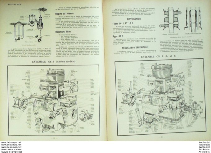 Revue Technique Automobile Bernardet Violet voiturette Warner moteur CLM 29#1948