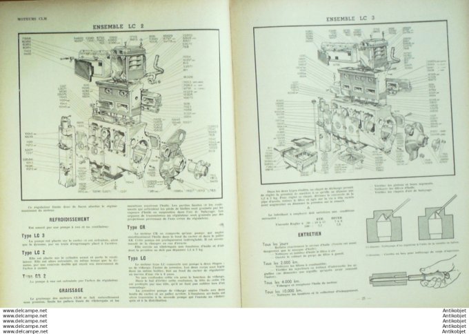 Revue Technique Automobile Bernardet Violet voiturette Warner moteur CLM 29#1948