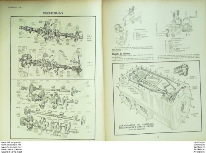 Revue Technique Automobile Bernardet Violet voiturette Warner moteur CLM 29#1948