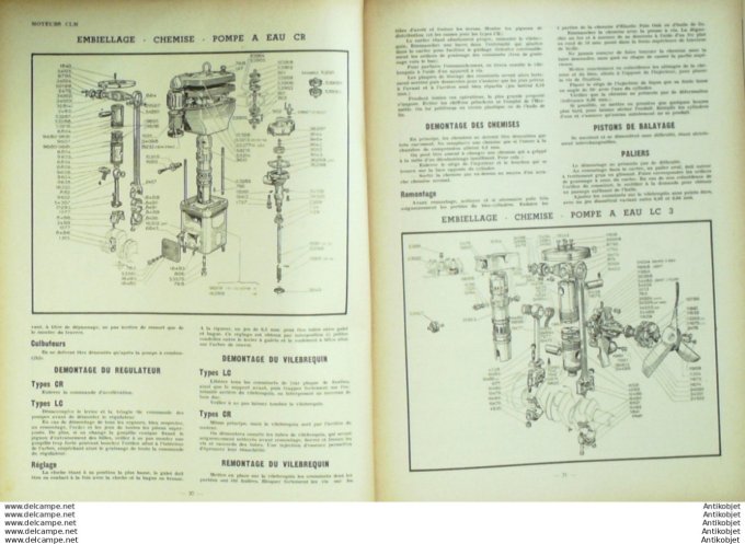 Revue Technique Automobile Bernardet Violet voiturette Warner moteur CLM 29#1948