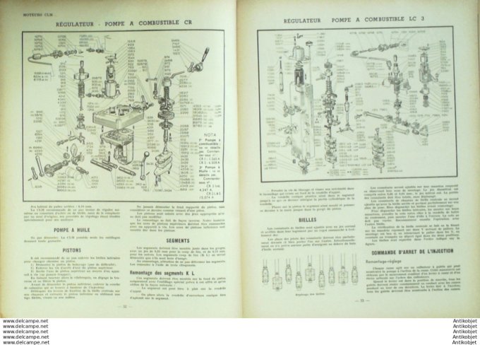 Revue Technique Automobile Bernardet Violet voiturette Warner moteur CLM 29#1948