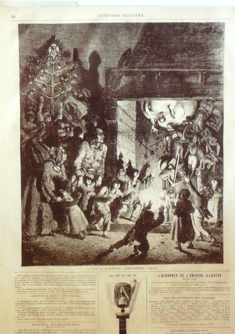 L'Univers illustré 1861 # 189 Windsor Prince Albert Italie Vesuve Torre Del Greco Washington congrès