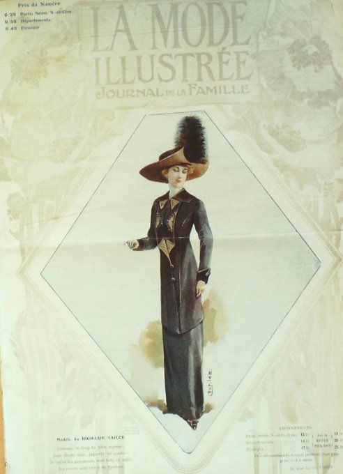 Journal Mode illustrée 1911 # 18 Blouses & costumes