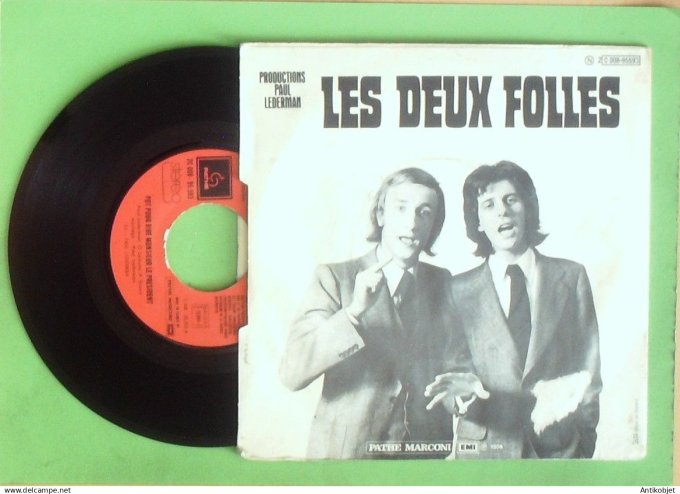 Lejeune Olivier & Green Patrick 45T SP Les deux folles 1974