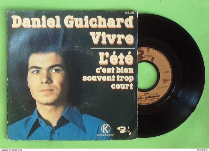 Guichard Daniel 45T SP Vivre 1975