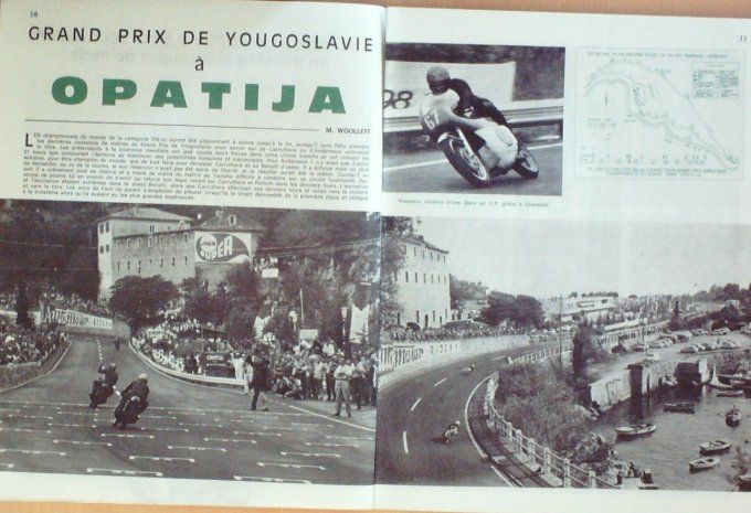 Moto Revue 1969 n°1948 n°Aletta 125 Aermacchi Motobécane DC 125 Rallye Cannes