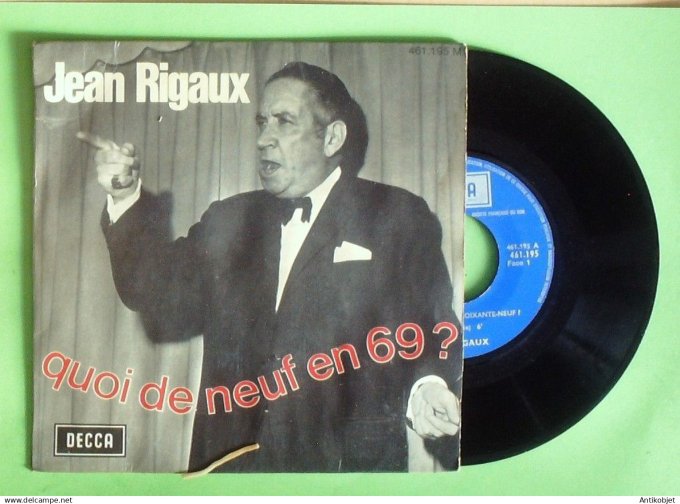 Rigaux Jean 45T EP Quoi de neuf en 1969