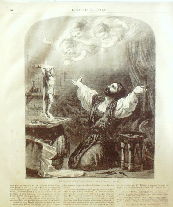 L'Univers illustré 1862 # 195 Brlin Brandebourg Paulo de Condore île St-Thomas Francfort Gutenberg 