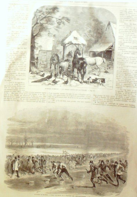 L'Univers illustré 1862 # 197 Sacramento Mexique Cap San-Antonio Grahovodes guerrires monténégrins