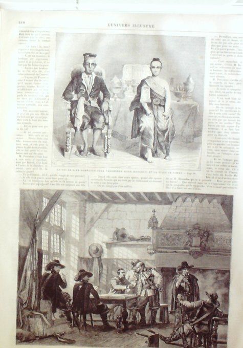 L'Univers illustré 1862 # 198 Siam Somdetch-Phra-Paramendr-Maha-Monghut Seelandais Washington 