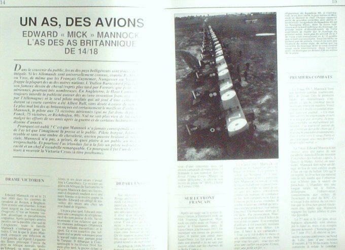 Histoire & Maquettisme 1989 # 1 Focke-Wulf 189 A2 Edward Mick Mannock Aviatik Berg D1