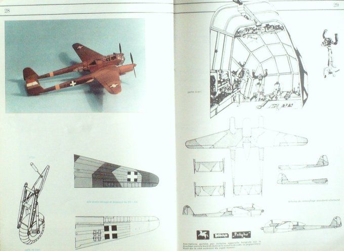 Histoire & Maquettisme 1989 # 1 Focke-Wulf 189 A2 Edward Mick Mannock Aviatik Berg D1