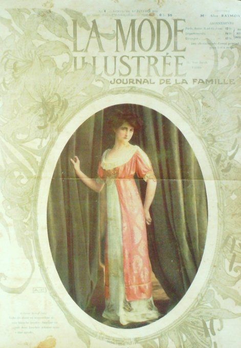 Journal Mode illustrée 1911 # 1 Travestissements