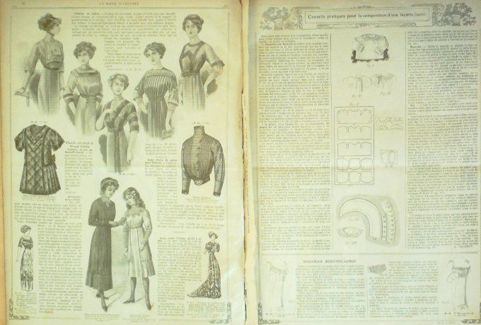 Journal Mode illustrée 1911 # 1 Travestissements