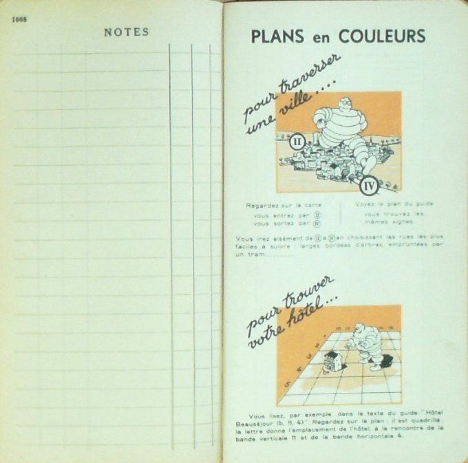 Guide rouge MICHELIN 1934 30ème édition France