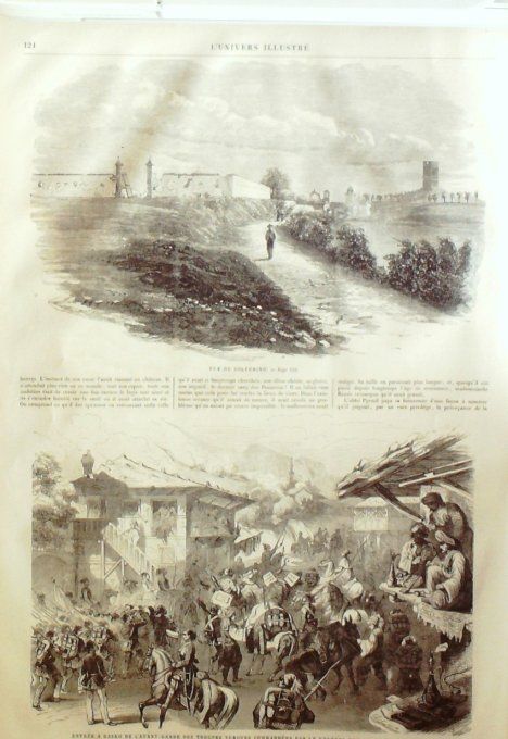 L'Univers illustré 1862 # 201 Solferino Gasko Cubitt Lord Maire de Londres