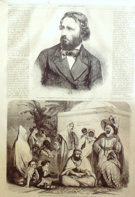 L'Univers illustré 1862 # 204 Jérusalem Indigène de la Judée Cumberland et congress