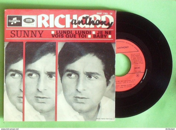 Anthony Richard 45T EP Sunny (languette) 1966