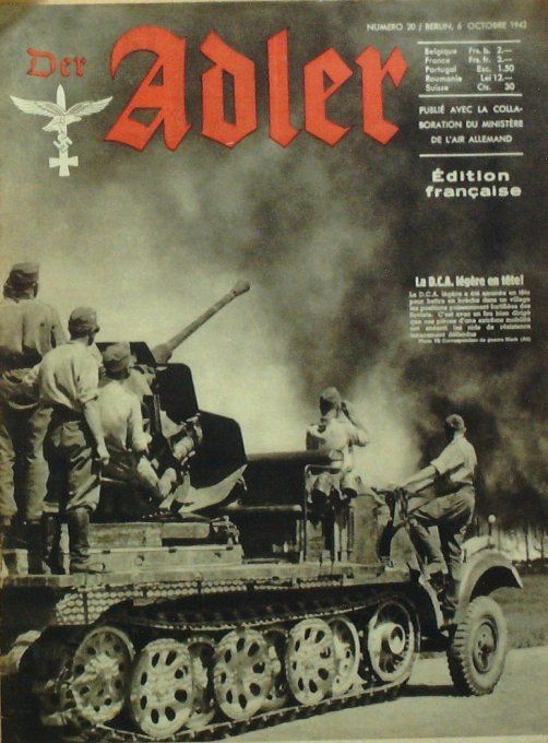 Revue Der Adler Ww2 1942 # 20