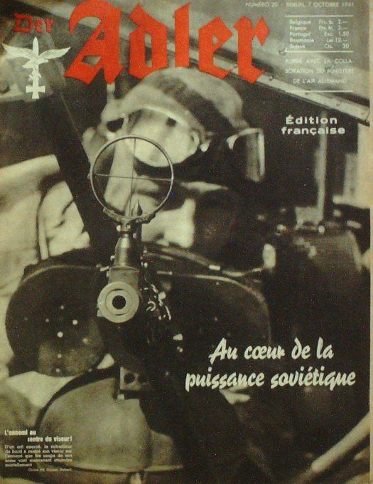 Revue Der Adler Ww2 1941 # 20