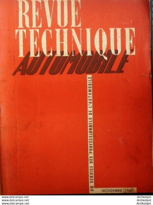 Revue Technique Automobile Lancia Ardennes Régloscope Cibié 8#1947