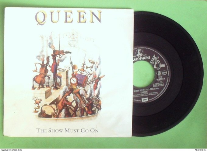 Queen 45T SP The show must go on 1991