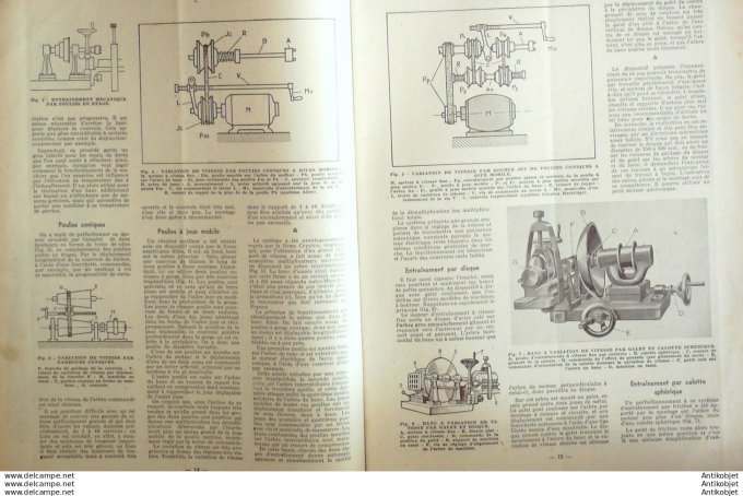 Revue Technique Automobile Ford V8 21cv Pistons BHR 1948