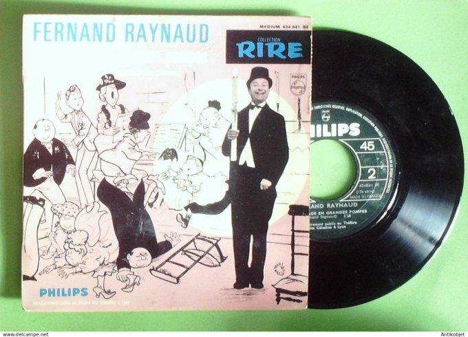 Raynaud Fernand 45T EP Un mariage en grandes pompes 1964