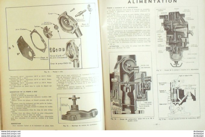 Revue Technique Automobile Pontiac embrayage Ferodo Gravina 112#1955