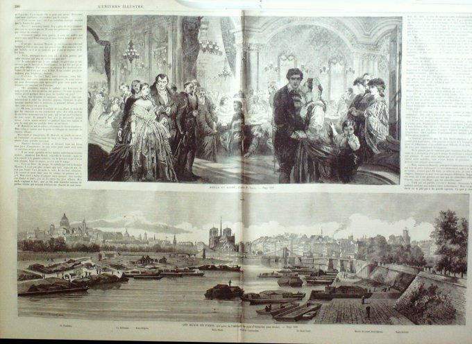 L'Univers illustré 1862 # 228 Princesse Pie Comte de Castellane Fort-de-France Portugal Dom Louis Ie