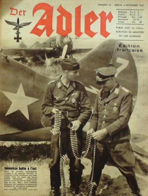 Revue Der Adler Ww2 1941 # 22