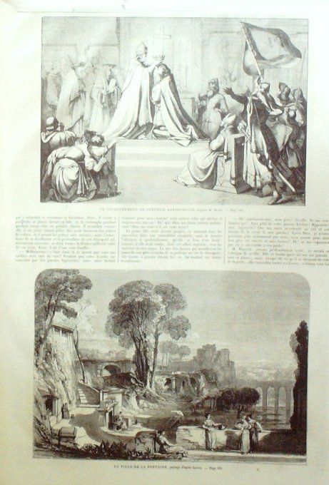 L'Univers illustré 1862 # 235 Turquie à Alep Alger Sidi Abd-Er-Rahman Frédéric Barberousse