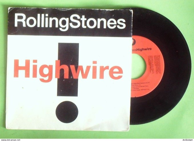 Rolling Stones 45T SP Highwire 1991