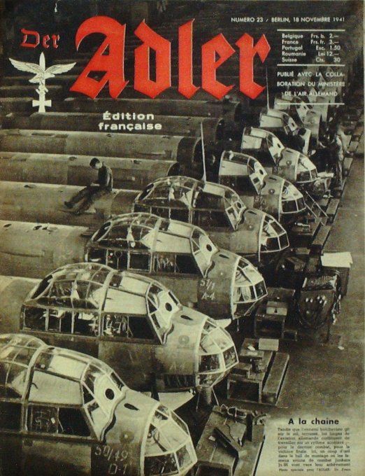 Revue Der Adler Ww2 1941 # 23