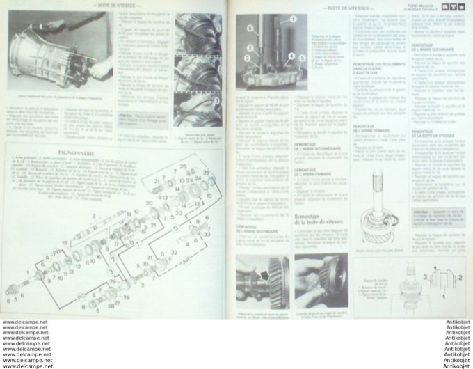 Revue Technique Automobile Peugeot 309 Ford Maverick Nissan Terrano II  #586