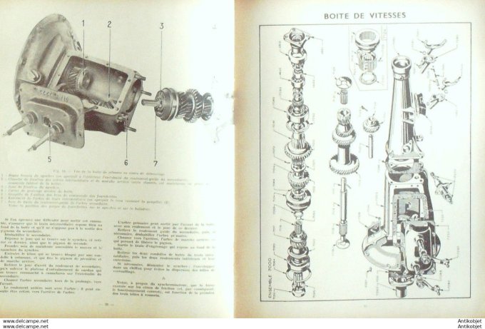 Revue Technique Automobile Ford Vedette Comète 12-13cv F492 réédition 103#1954